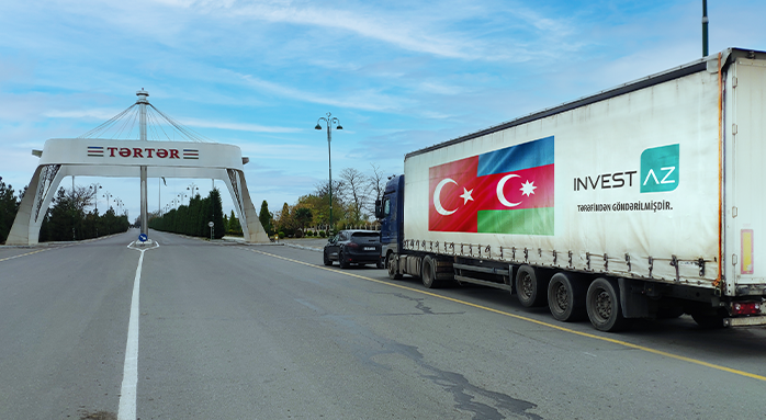 InvestAZ İnvestisiya Şirkəti cəbhəyanı bölgələrə yardım göndərdi.